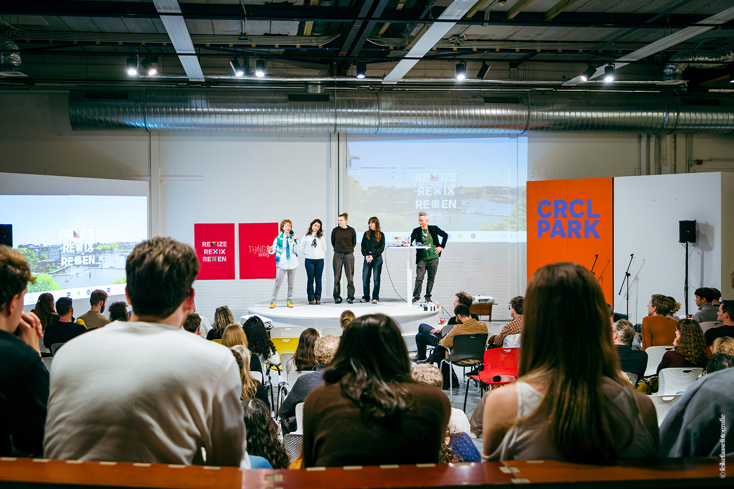 Presenting the project at ThingsCon 2025 | Photo by Feike Faase